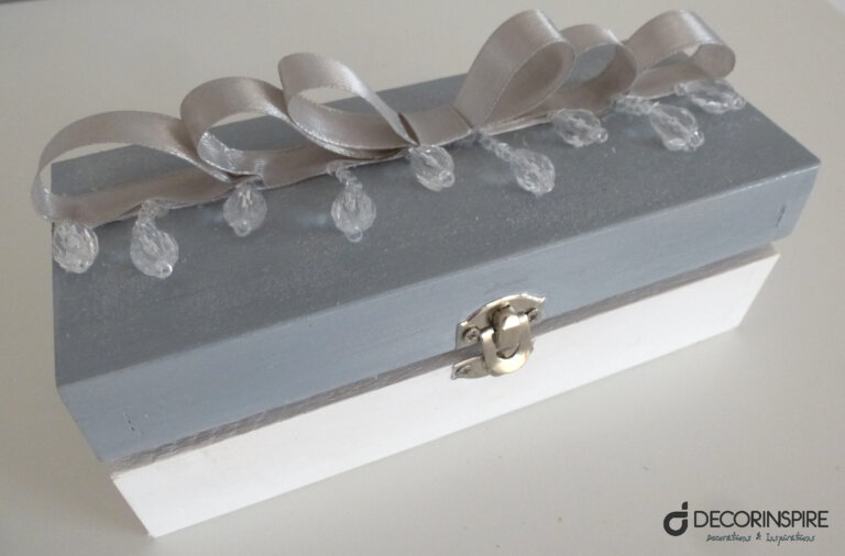 Dekoracyjne pudełka dekoracyjne pudełka szare