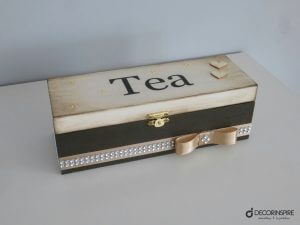 Dekoracyjne pudełko do herbaty